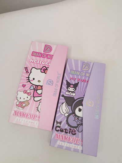 Kit paleta de maquillaje Kuromi/My Melody