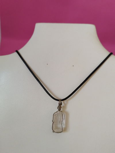 Collar cuarzo cristal