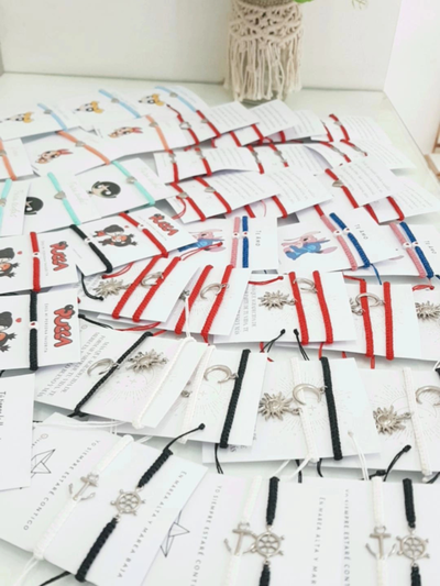 Set x15 pares de pulseras para compartir de parejas mas vendidas