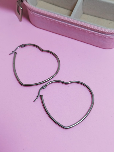 Argolla corazon 4cm