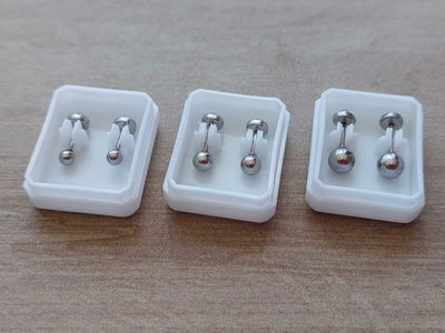 Set x2 Abridor perla acero