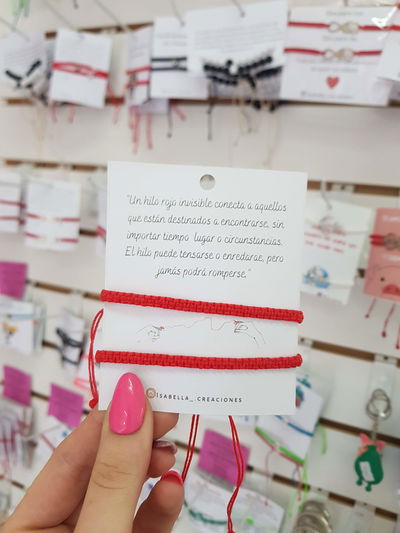 Pulseras para compartir Hilo Rojo