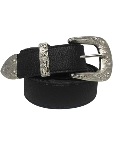Cinto texano negro