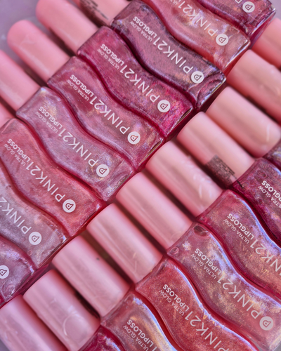 Lip Gloss ultra glow Pink 21 PACK x2