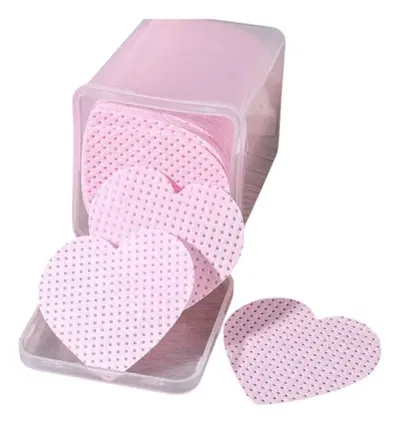 caja de wipe en forma de corazon