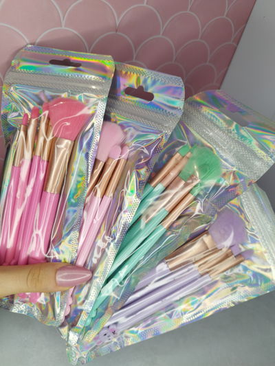 Set de brochas con mango conejito PACK X2