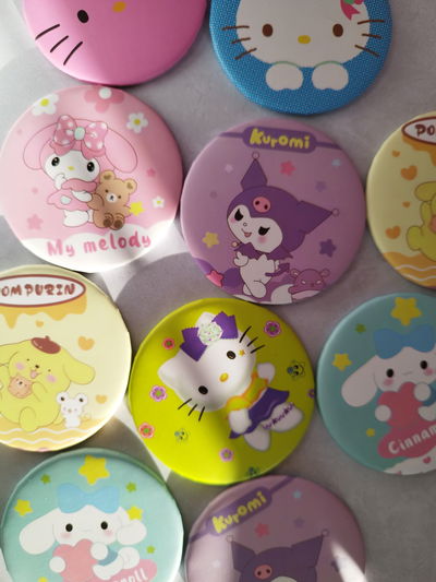 Espejo sanrio PACK x2