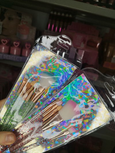 Set x5 brochas glitter