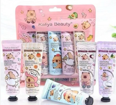 Crema de manos capibara mod2 SET DE 5