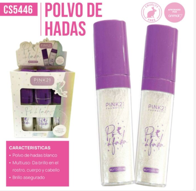 Polvo de hadas Pink 21 CAJA X12