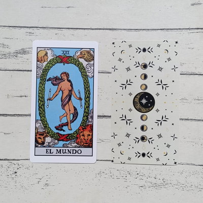 Mazo Tarot formato (A5) Rider 22 Arcanos Mayores 