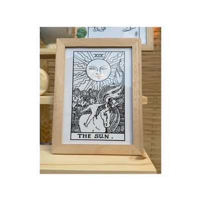 Cuadro Cartas De Tarot Rider - 15x21cm - Varios Modelos!