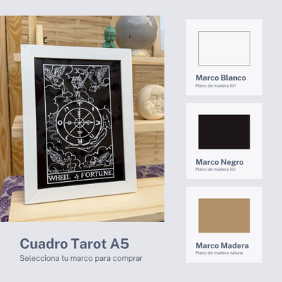 Cuadro Cartas De Tarot Rider - 15x21cm - Varios Modelos!