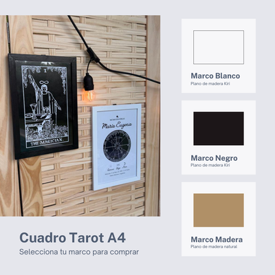 Cuadro Cartas De Tarot Rider - 20x30cm - Varios Modelos!