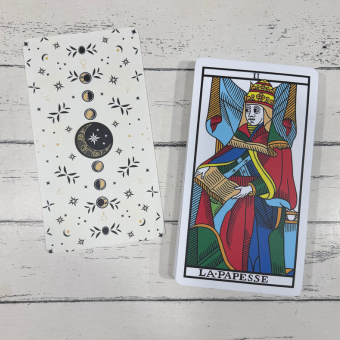 Mazo Mediano (A5) Tarot Marsella - 22 Arcanos Mayores