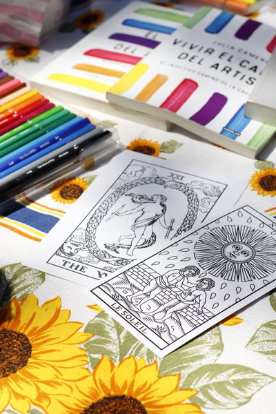 Kit Tarot Creativo para Pintar 