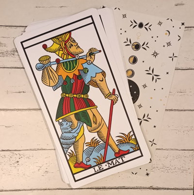 Mazo Tarot formato (A4) Marsella Doble Faz -22 Arcanos Mayores