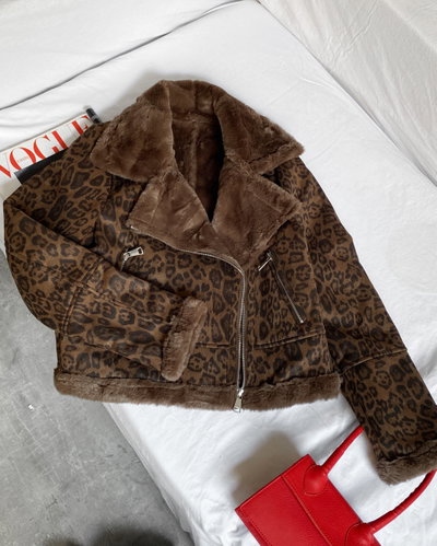 Campera Animal Print importada