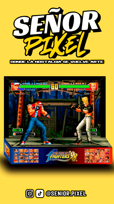 "KOF 98 Terry Benimaru" Diorama Gamer