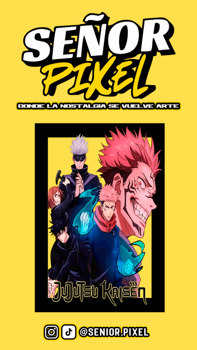 "Jujutsu Kaisen" Cuadro Anigamer