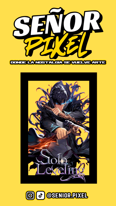 "Solo Leveling" Cuadro Anigamer