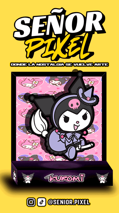 "Kuromi" Diorama Gamer Vertical