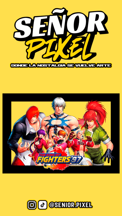 "KOF 97" Cuadro Anigamer