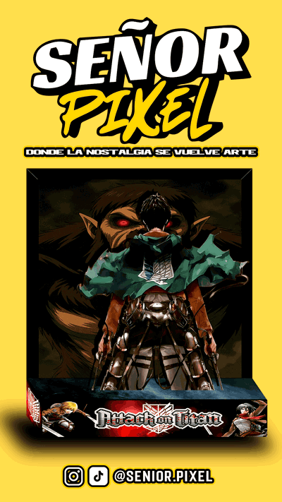 "Levi AOT" Diorama Gamer Vertical