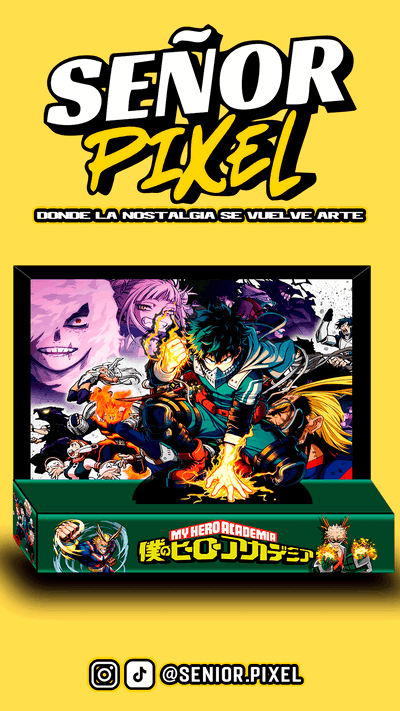 "My hero Academia" Diorama Gamer