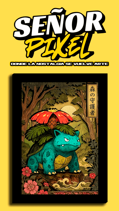 Cuadro "Venusaur" Pokemon