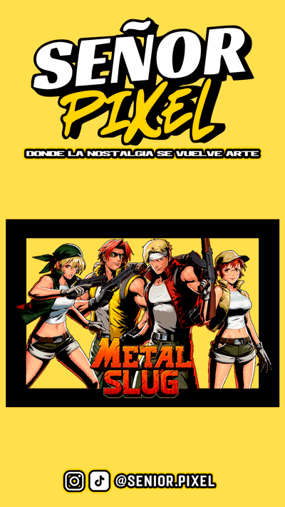 "Metal Slug" Cuadro Anigamer