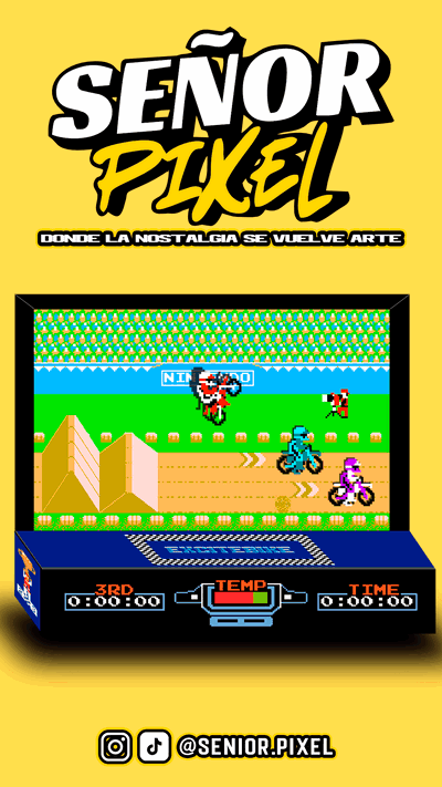 "Excite Bike" Diorama Gamer