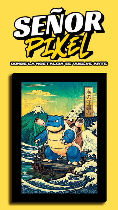 Cuadro "Blastoise" Pokemon