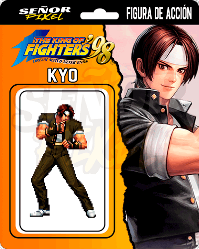 "Kyo KOF 98" Figura de acción