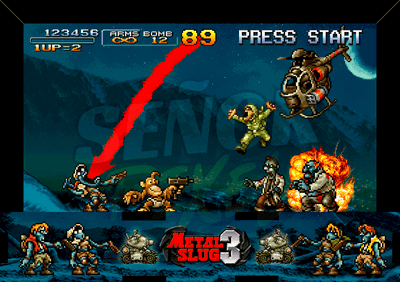 "Metal Slug 3" Diorama Gamer