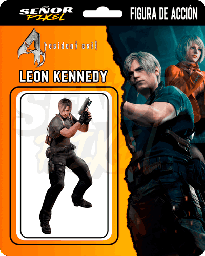 "Leon resident evil 4" Figura de acción