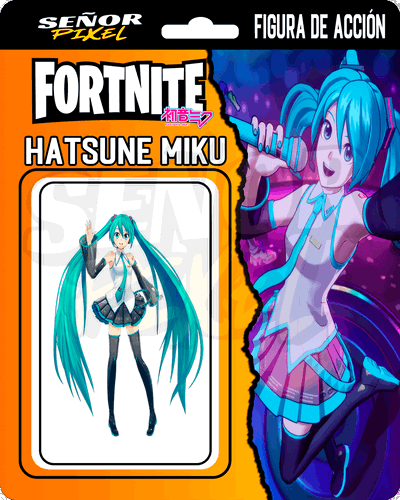 "Hatsune Miku" Figura de acción