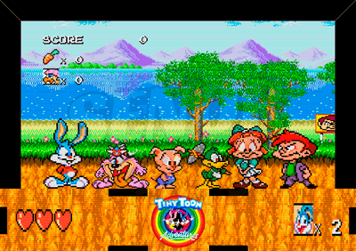 "Tiny Toon" Diorama Gamer