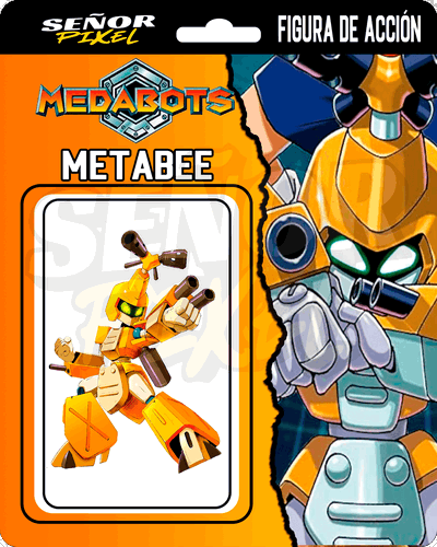 "Metabee Medabots" Figura de acción