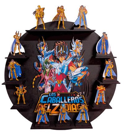 Estante Caballeros del Zodiaco
