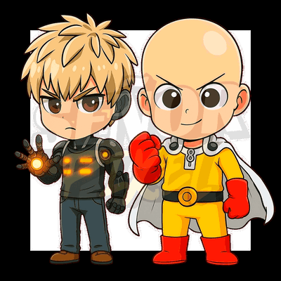 "One punch Man" Chibi