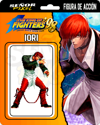 "Iori KOF 98" Figura de acción
