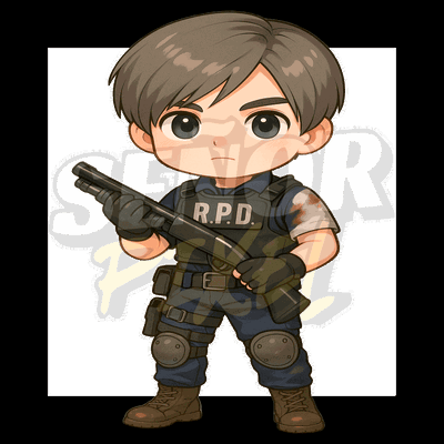 "Leon RE2" Chibi