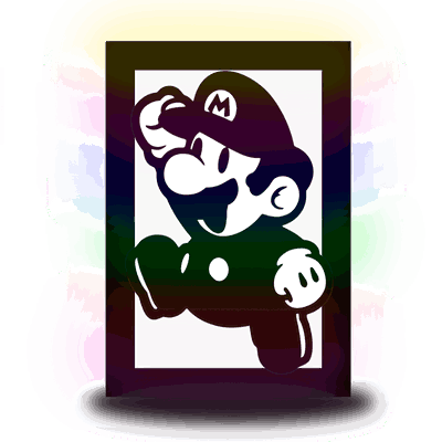 Cuadro Luminoso "Super Mario"