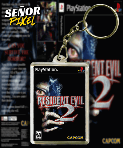 Llavero "Resident evil 2" acrilico