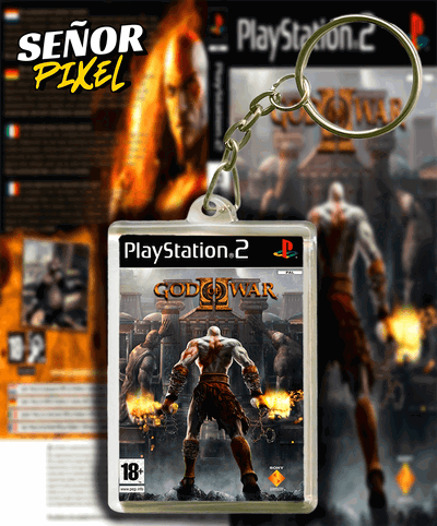 Llavero "God of war 2" acrilico