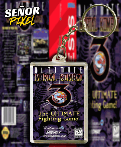 Llavero "Mortal Kombat 3 Ultimate" acrilico