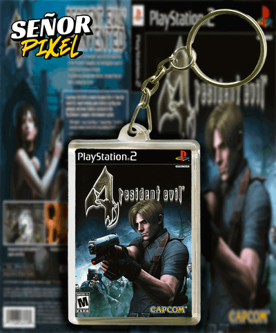 Llavero "Resident evil 4" acrilico