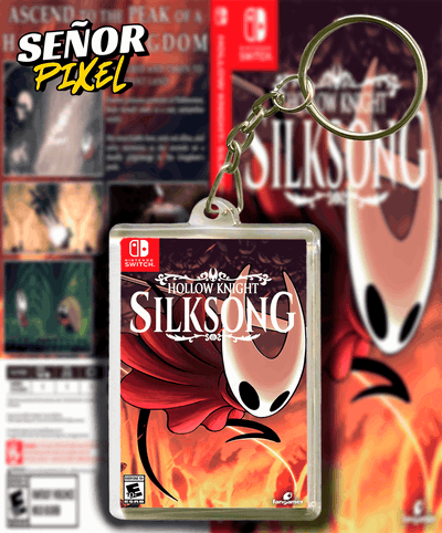 Llavero "Hollow Knight Silksong" acrilico