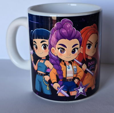 Taza de Cerámica Guerreras kpop 01